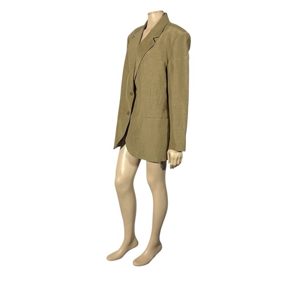 NWT Sandro Tan Oversized Blazer Jacket - Picture 6 of 16